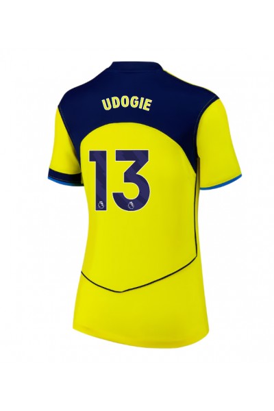 Tottenham Hotspur Destiny Udogie #13 Jalkapallovaatteet Naisten Kolmaspaita 2025-26 Lyhythihainen Tottenham Hotspur Destiny Udogie #13 Jalkapallovaatteet Naisten Kolmaspaita 2025-26 Lyhythihainen